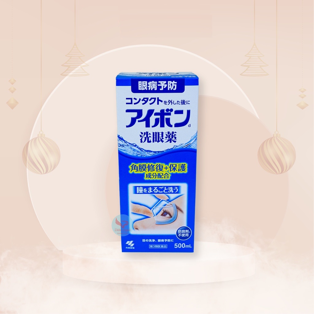 Nước rửa mắt Eyebon W Vitamin Kobayashi Nhật Bản 500ml