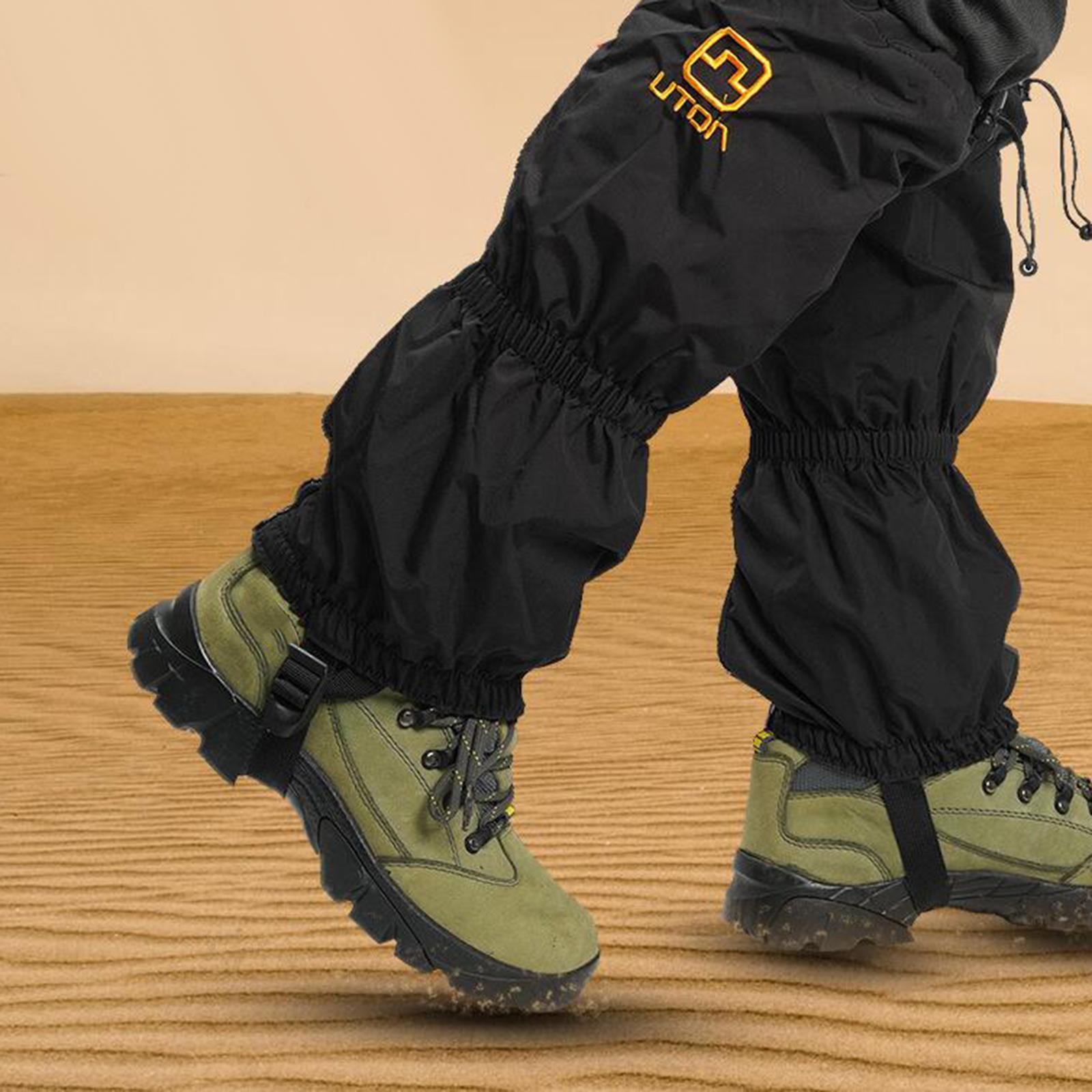 Portable Leg Crampons Snow Grips Ice Cleats Equipment Shoes Covers for