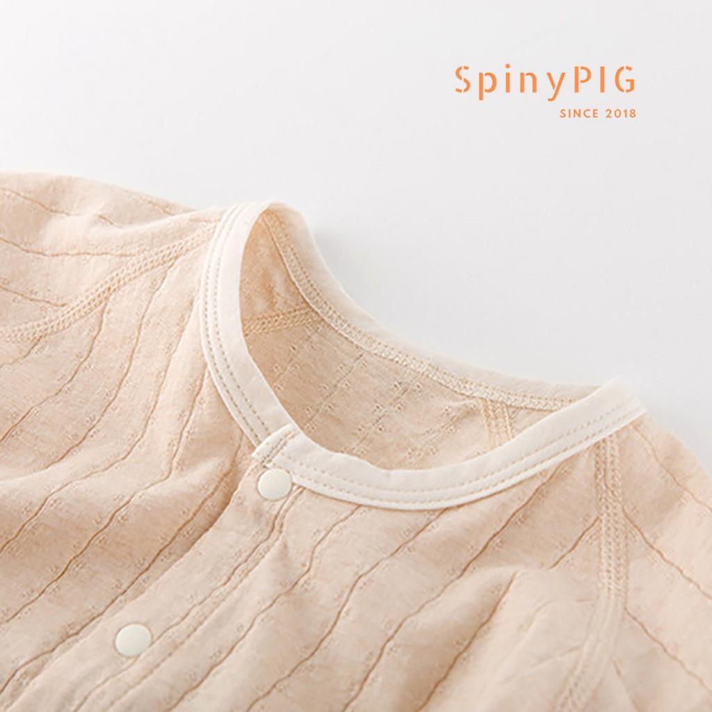 Quần áo sơ sinh 0-2 tuổi 100% Cotton hữu cơ tự nhiên không chất tẩy nhuộm an toàn cho bé dành cho mùa hè