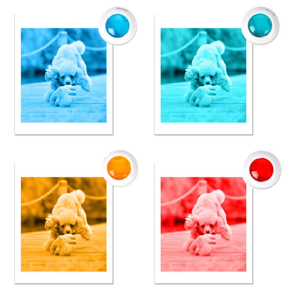 4 Color Filter Lens for Fuji Instax Mini 8 9 / 7S Camera Polaroid