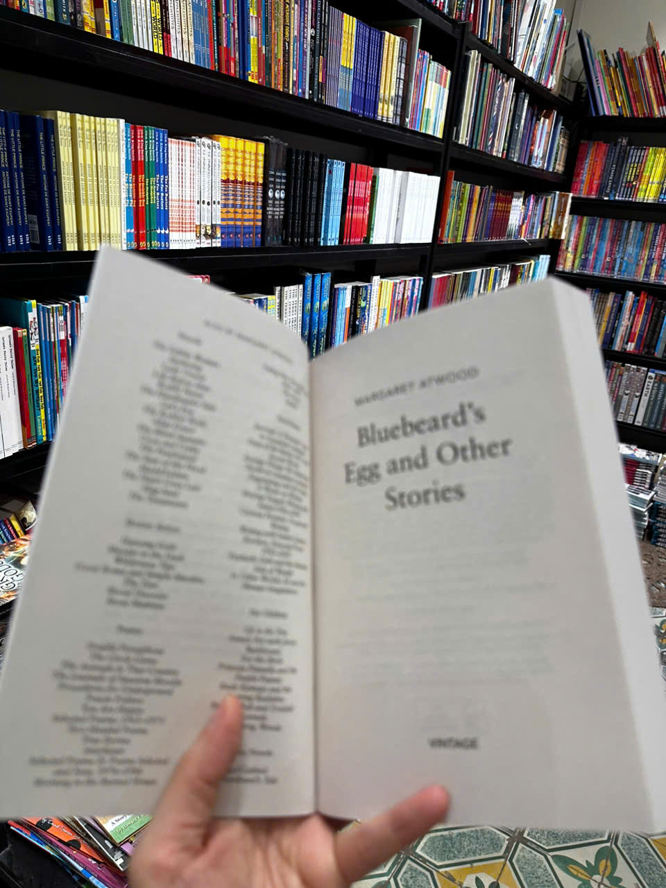 Sách - Bluebeard's Egg and Other Stories by Margaret Atwood - Vintage Classics - Sách Ngoại Văn