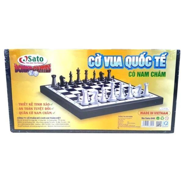 Bộ đồ chơi Cờ Vua Quốc Tế , Bộ cờ vua kèm bàn cờ loại Cao Cấp -