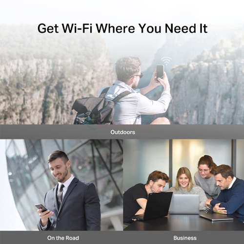 Bộ thiết bị phát Wifi 4G LTE Mercusys 150 Mbps 2200mAh MT110 - Hàng chính hãng