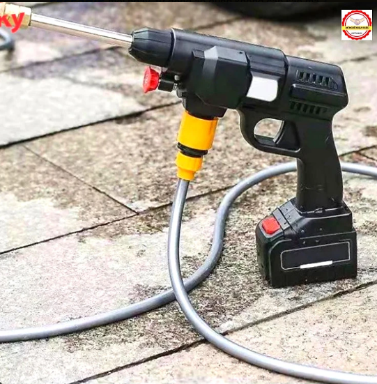 Máy Rửa Xe Dùng Pin Hl TA CHl 199V Đa Năng - Máy Xịt Rửa Tăng Áp Chuẩn Động Cơ Lõi Đồng Siêu Khỏe Hàng Mới