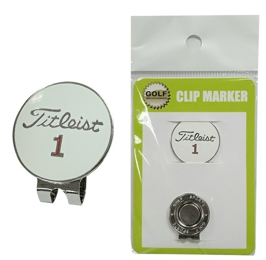 Mác bóng golf ball clip Marker mũ đánh dấu vị trí kẹp nam châm từ tính loại đẹp MB012