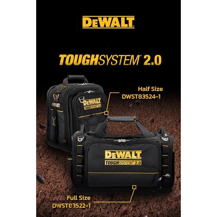 Túi đồ nghề ngang và túi đứng cao cấp Dewalt ToughSystem 2.0 DWST83522-1 DWST83524-1 - Chính hãng