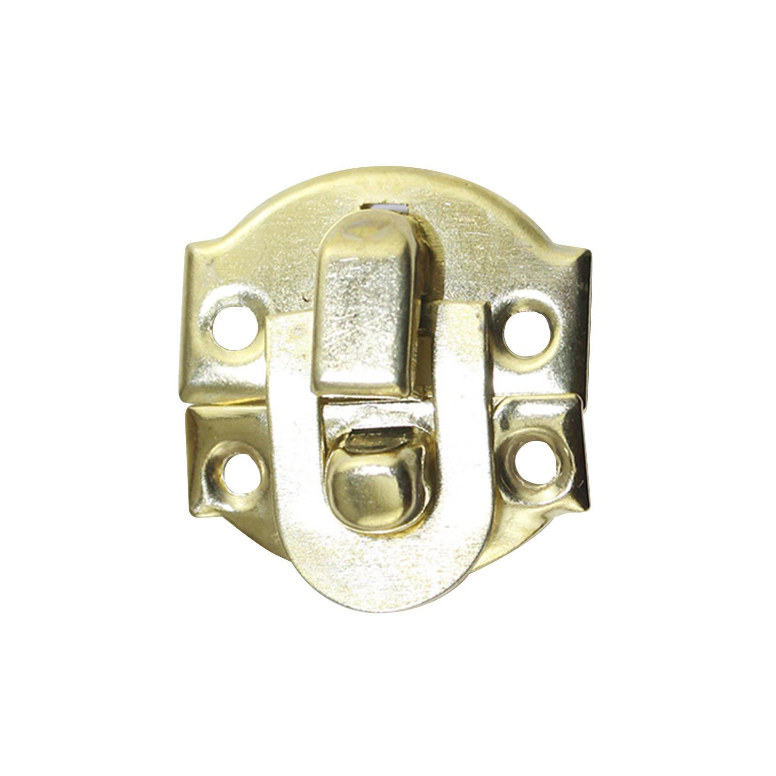 50Pcs Smooth Wooden Box Catch latches, Hasp Locks Accessories Hardware Decoration Buckles for Jewelry Boxes, , Drawer, Cabinet