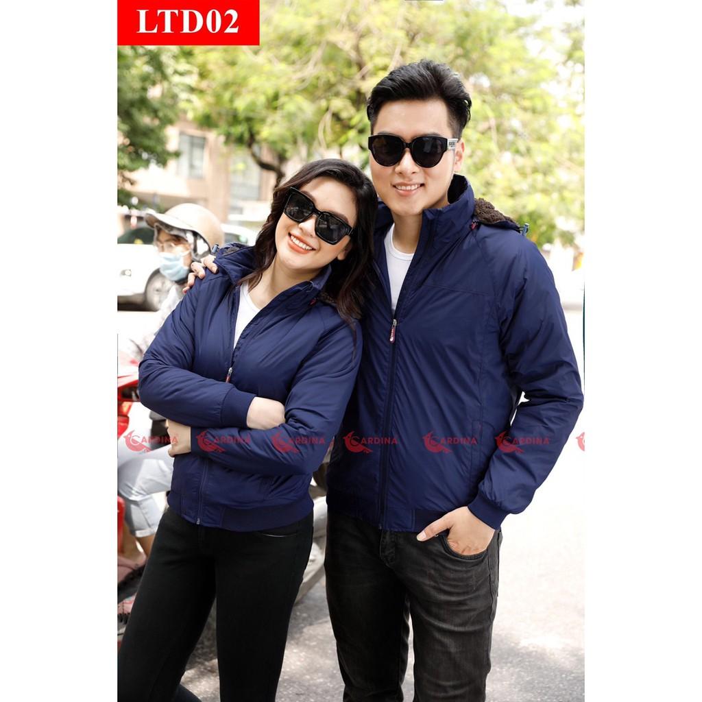 Áo Gió Đôi Nam Nữ 2 Lớp Lót Lông Cừu Cao Cấp Siêu Nhẹ, Siêu Ấm, Cản gió, Chống thấm nước