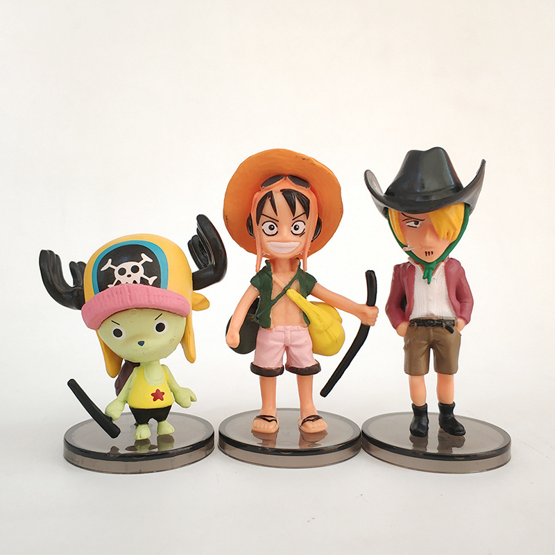 Bộ 06 Mô Hình Nhân Vật Trong Truyện One Piece