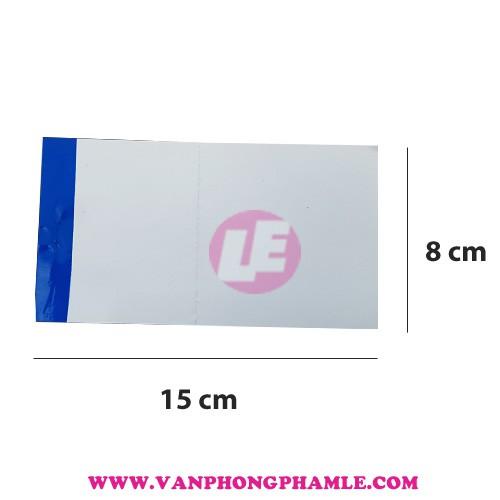 Sổ xé trắng tốt lớn 8 x 15 cm
