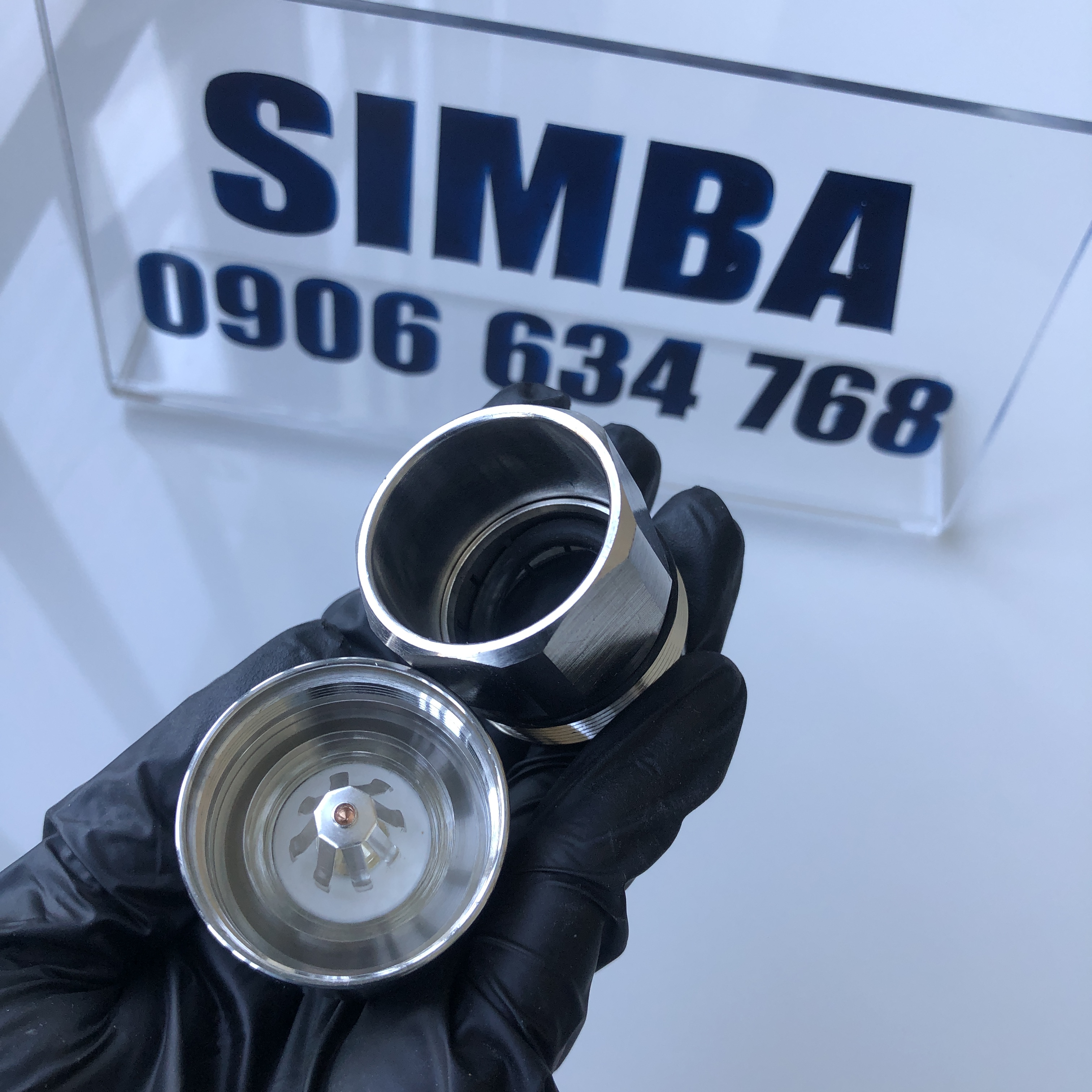 Đầu nối DIN female thẳng cho cáp 7/8, Model: DINF-7/8"L