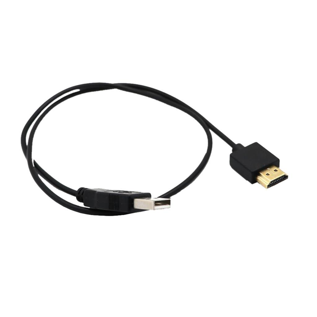 Qty 3 USB to HDMI Video Cable Adapter Converter for PC Laptop HDTV LCD 0.5m