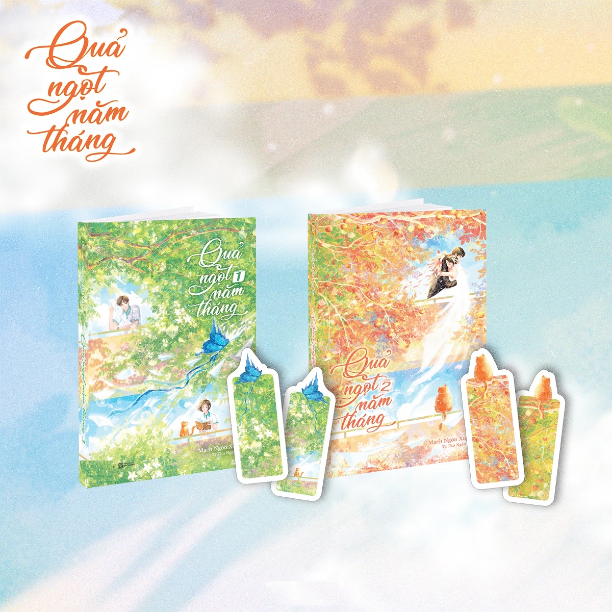 Combo 2 Cuốn Quả Ngọt Năm Tháng: Tập 1 + Tập 2 - Tặng 2 Bookmark Cán Màng Lụa Ánh Ngọc Trai (Số Lượng Có Hạn)