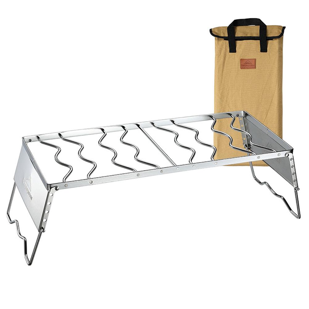 Vỉ Nướng Bbq Dạng Bàn Mini Théo Không Gỉ Campingmoon