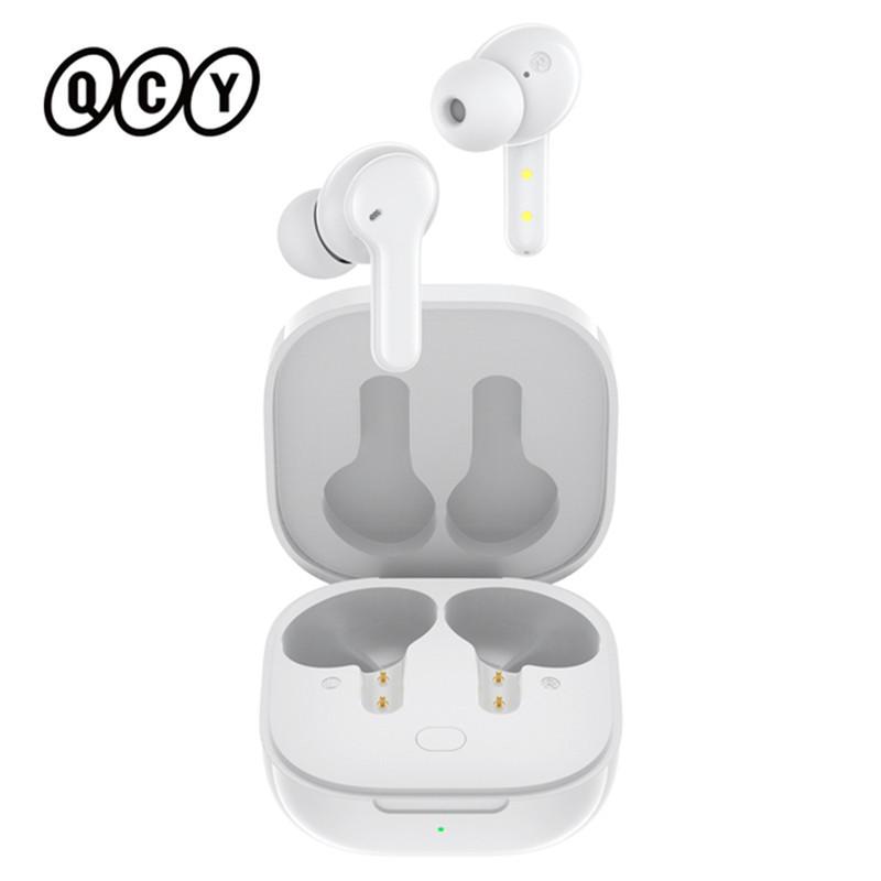 Qcy T13 Bluetooth Tai nghe v5.1 không dây TWs Touch Touch Control B tai nghe 4 micrô enc HD Tai nghe cuộc gọi Tùy chỉnh