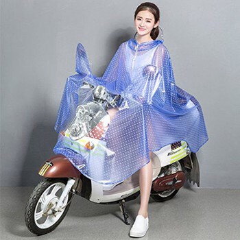 Áo Mưa chấm bi hàng đẹp chất dày