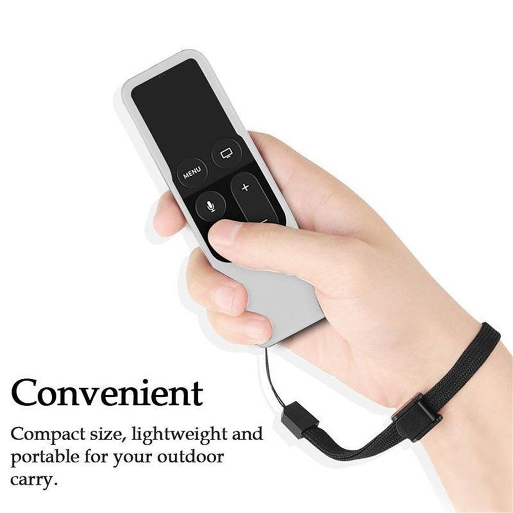 Trường hợp điều khiển từ xa silicon cho Apple TV 4K Bộ điều khiển Siri Bộ điều khiển SIRI