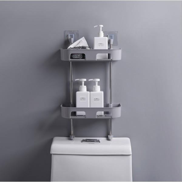 KỆ GÁC PHÒNG TẮM EUROHOME TRẮNG - XÁM