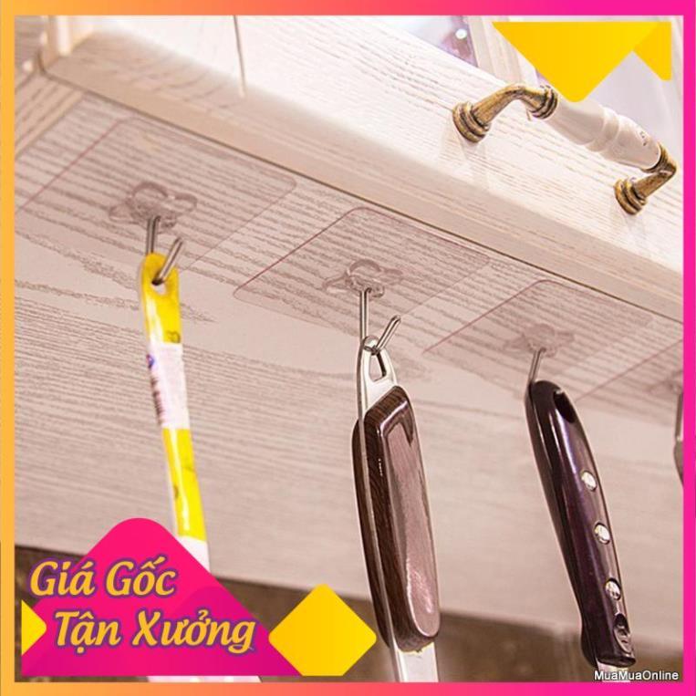 Set 5 Móc Treo Dán Tường Trong Suốt Cao Cấp TP'S