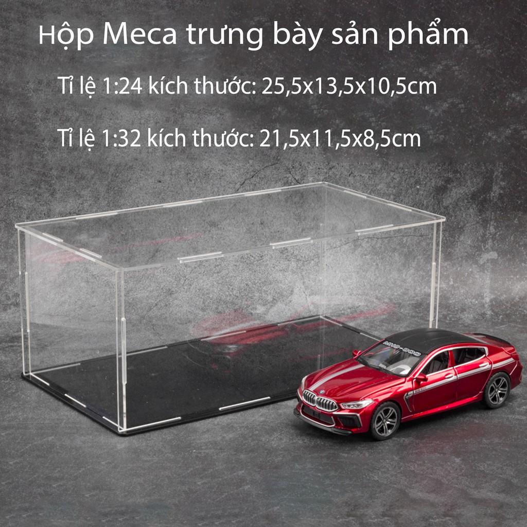 Hộp Meca trong suốt trưng bày xe, Chống bụi các tỉ lệ