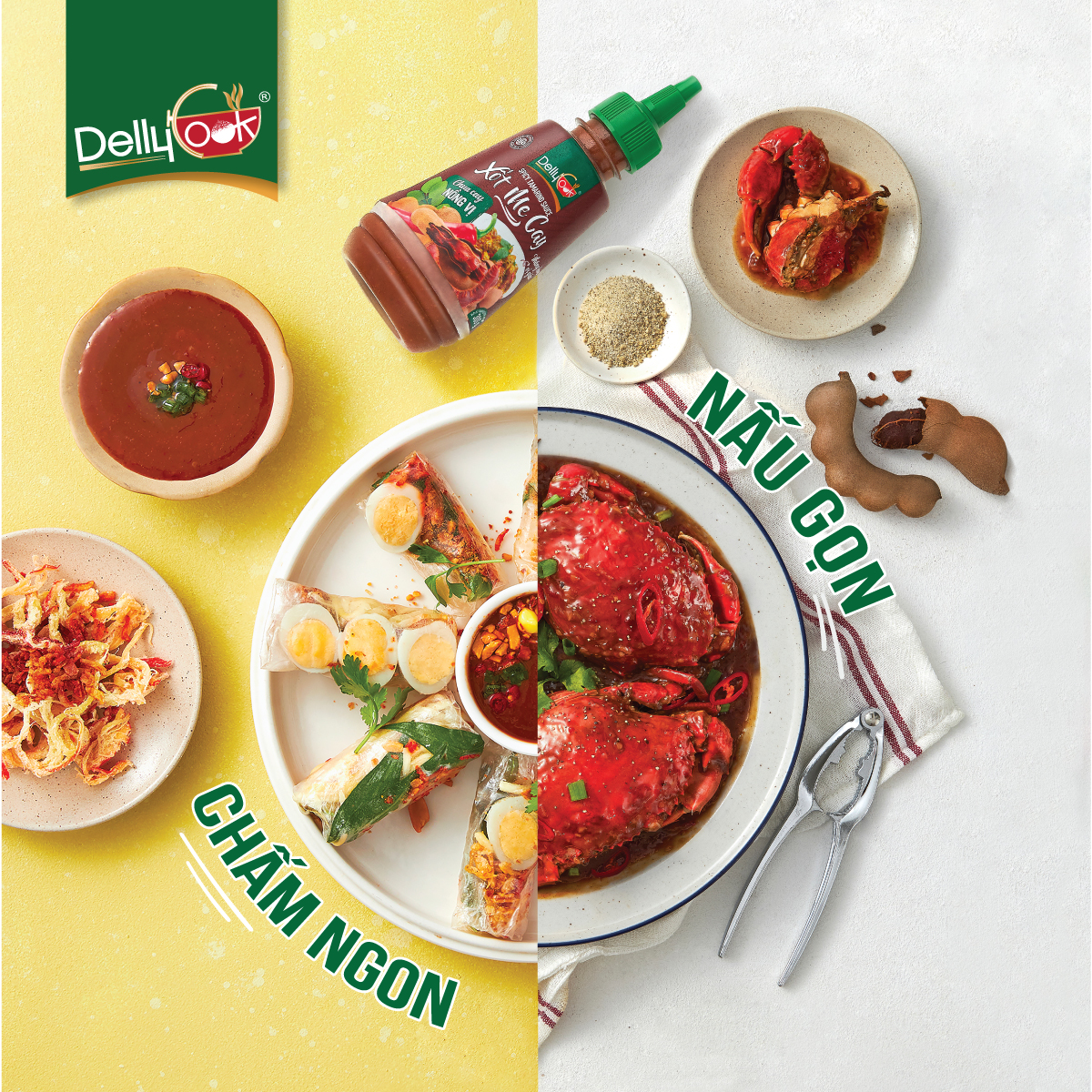Xốt Me Cay DellyCook
