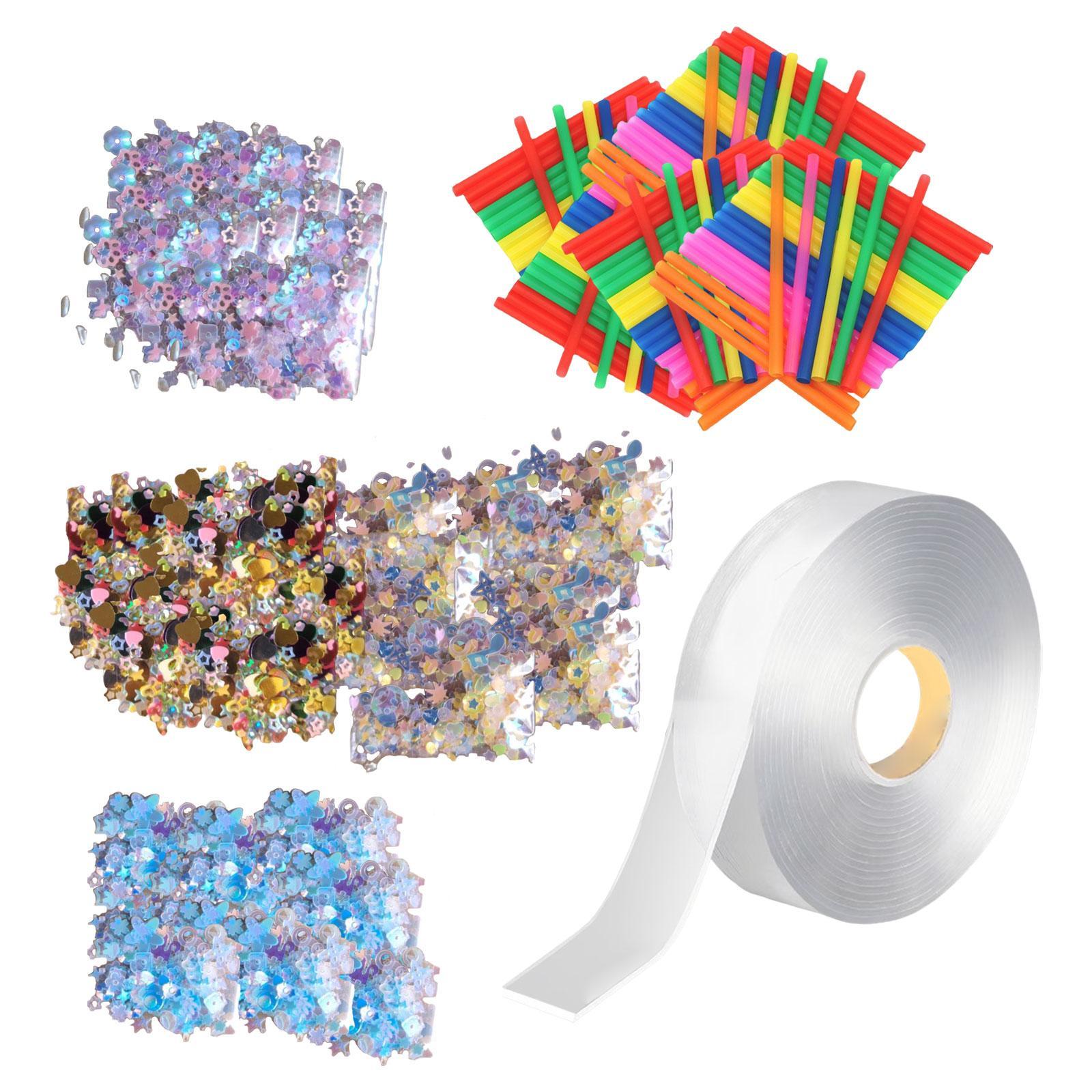 Double Sided Tape, Sticky Ball Tape Ball Making Party Game for Children 5cm Width Blowing Bubble Creative Handmade Traceless DIY Crafts Tape