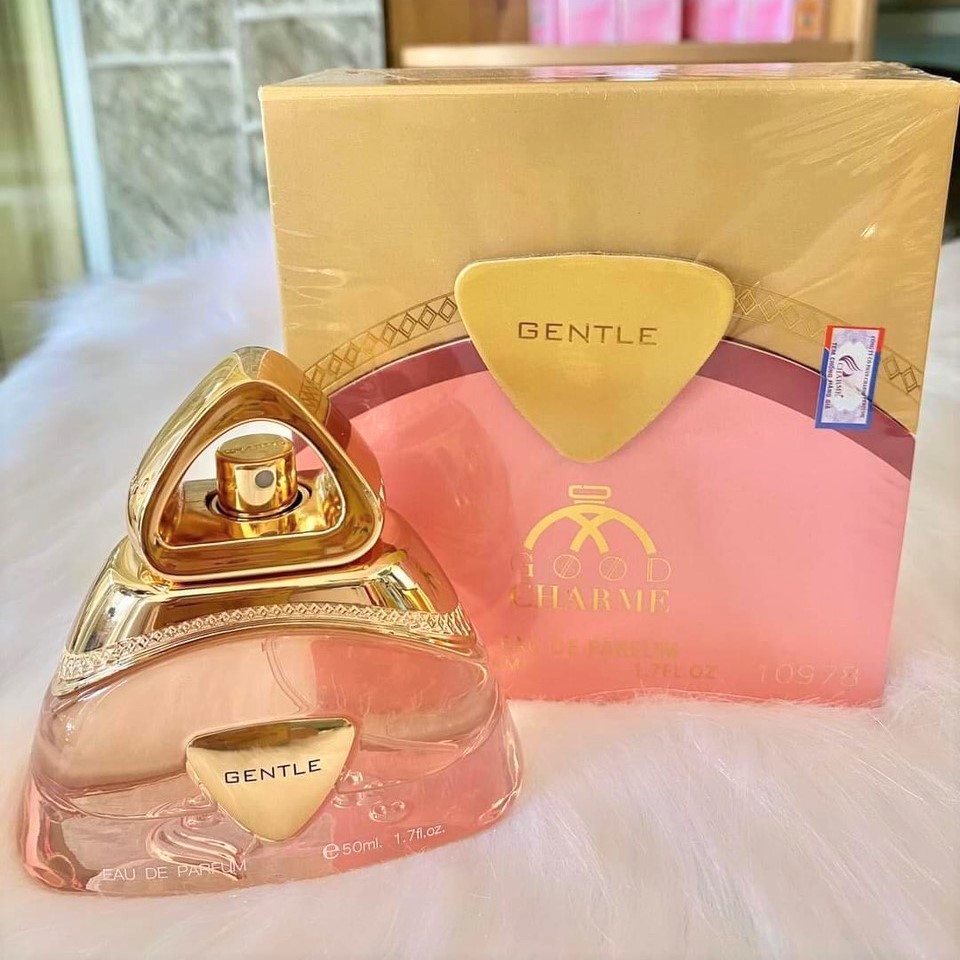 Nước hoa nữ cao cấp, Charme Gentle, mùi hương hoa nhài, thanh lịch, nhẹ nhàng, lưu hương lâu, 50ml