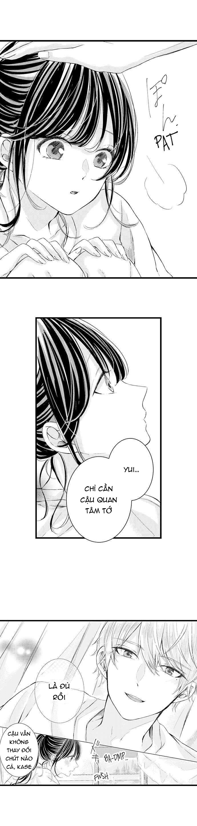 [16+] tớ và cậu chỉ còn cách nhau 0,01mm nữa chapter 15.1 4