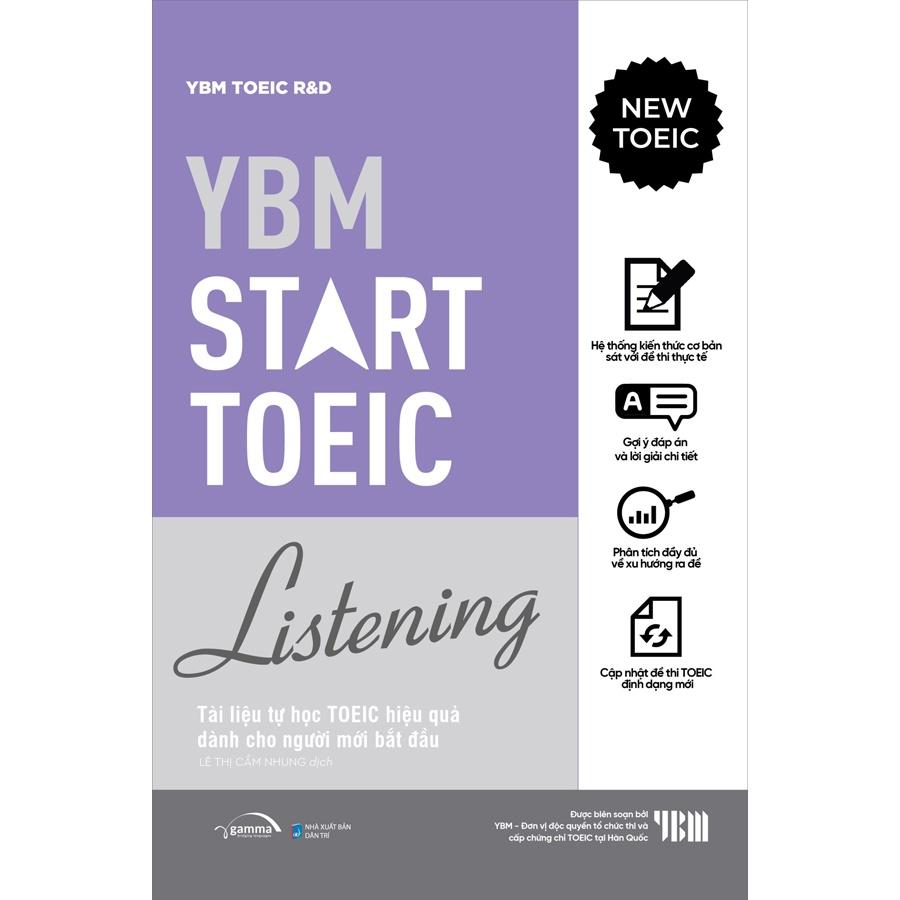 [ThangLong Bookstore]YBM Start Toeic Listening