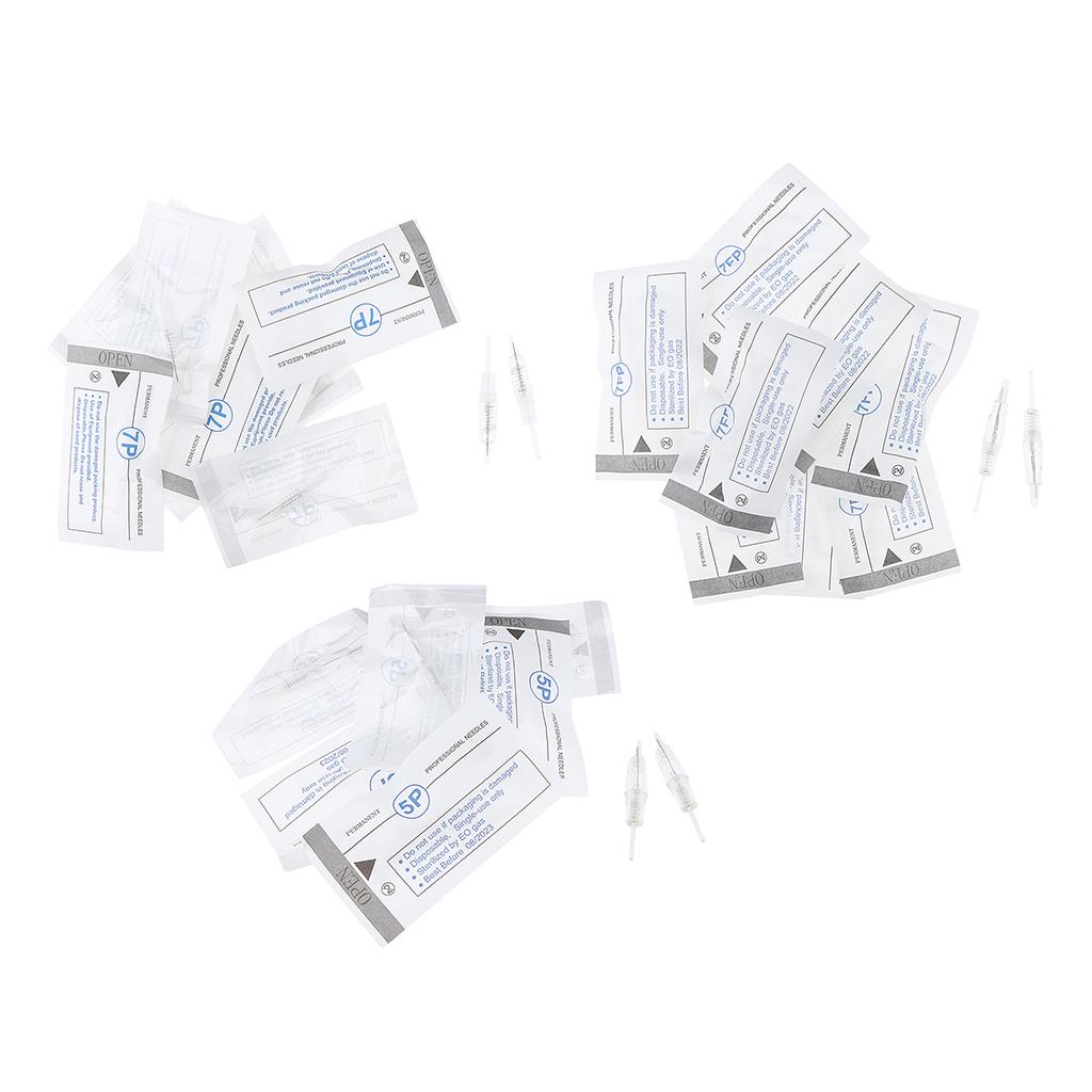 10Pcs Healthy & Safety Pre-sterilized Disposable Microblading Pen Permanent Makeup Needles