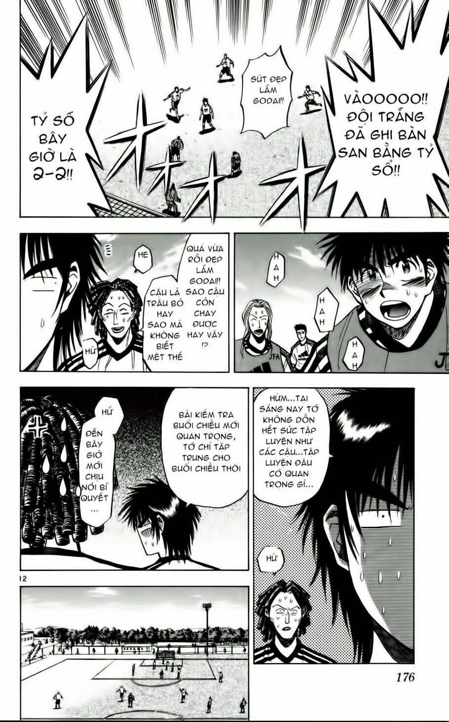 vũ điệu trên sân cỏ - fantasista chapter 53 12