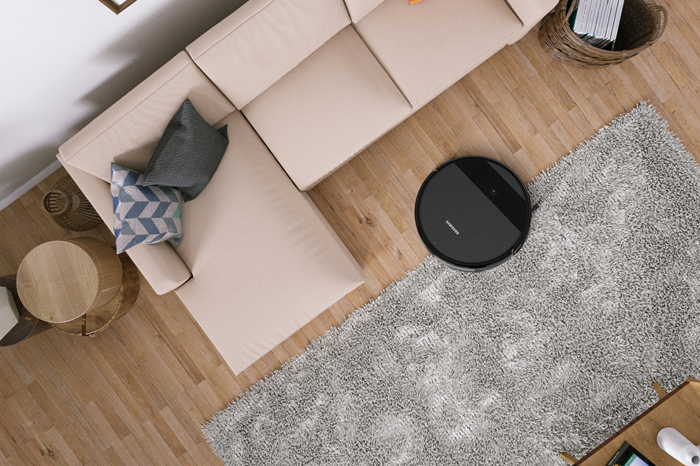 Robot hút bụi lau nhà Samsung VR05R5050WK/SV - Hàng chính hãng