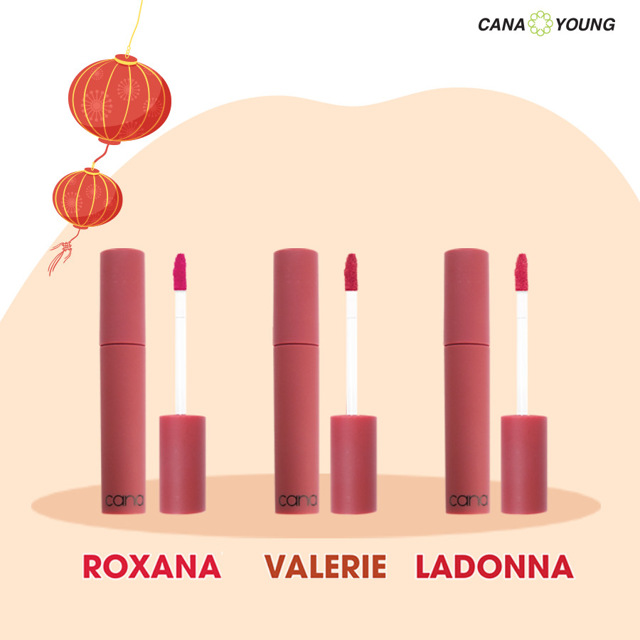 Son Kem Lì Mịn Môi Cao Cấp Hàn Quốc Cana Creamy Lipstick Mousse 05gr