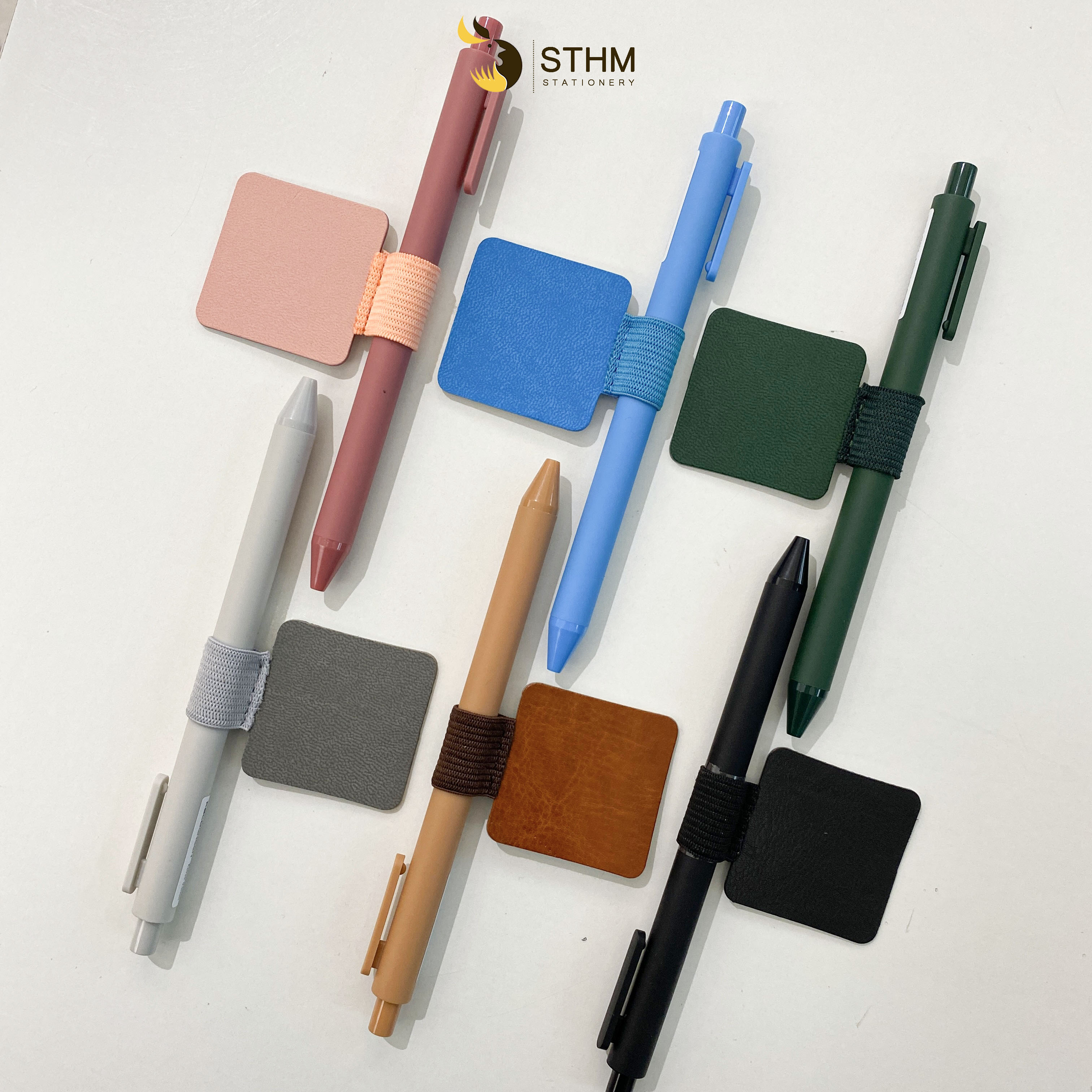 [STHM stationery] - Miếng dán gài bút cho sổ tay - dùng cho tất cả loại sổ tay