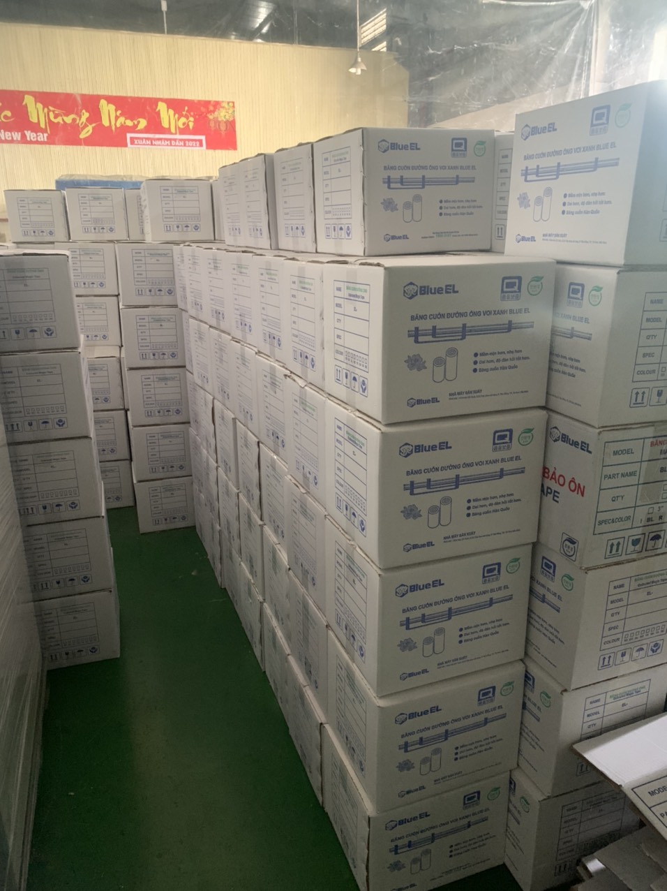 Băng cuốn bảo ôn - băng cuốn ống đồng điều hòa - băng cuốn Blue EL Hàn Quốc