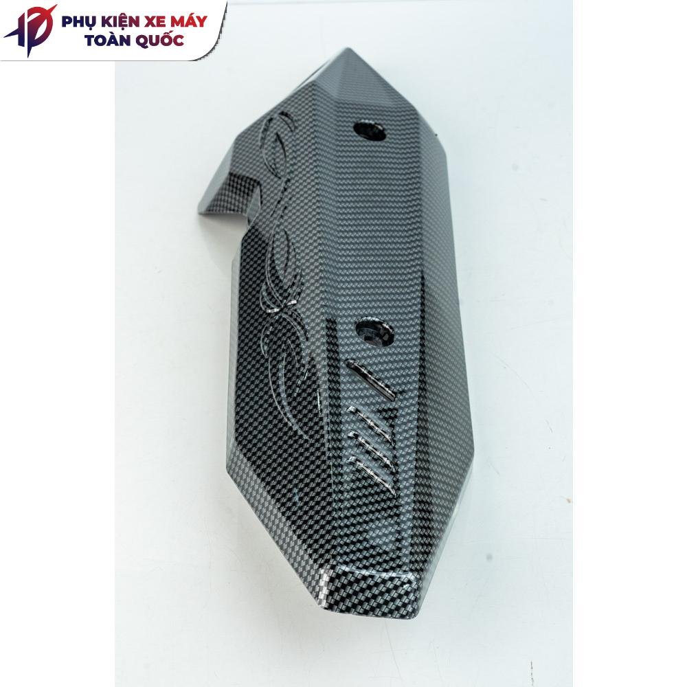 Ốp pô xe Vario 125 150 (2018-2024) Carbon - Phụ kiện trang trí xe