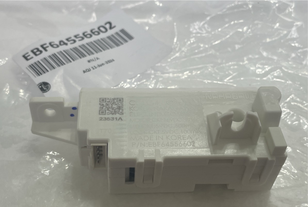 CÔNG TẮC KHÓA CỬA MÁY GIẶT CỬA TRÊN LỒNG ĐỨNG LG AI DD INVERTER – HÀNG CHÍNH HÃNG