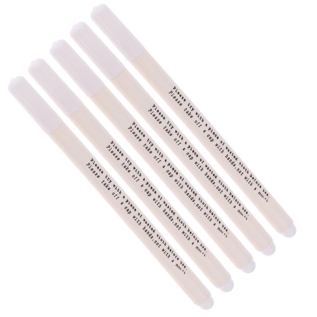 10Pcs Water Erasable Pen Tailor Vanishing Marker Water Soluble Pens Plastic