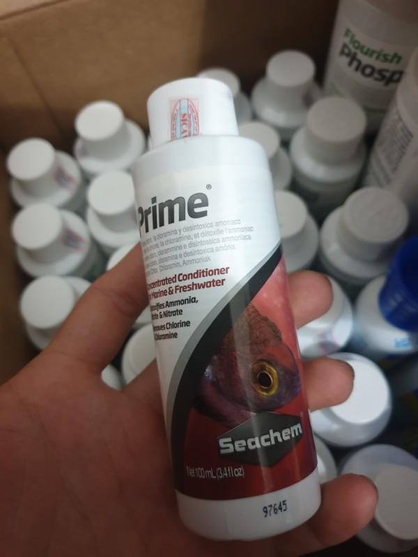 Seachem PRIME 100ml - Khử Độc, Khử Kim Loại Nặng, Vệ Sinh Nước