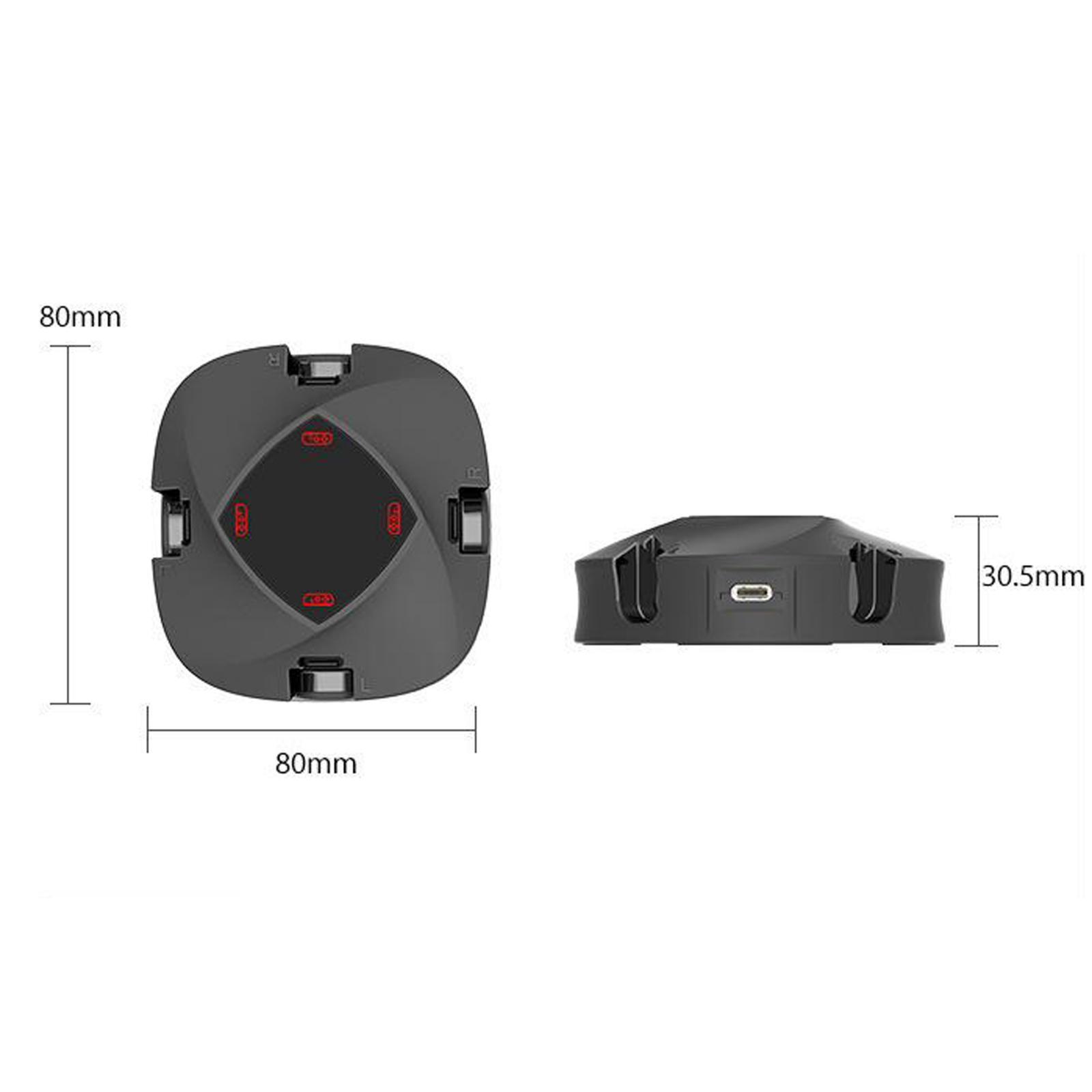 4-in-1 Charging Dock Station Cradle Stand Holder Base for  Charger