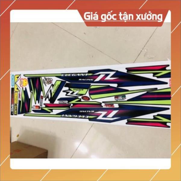 Tem rời elegant 50 sọc chỉ xanh đen 3 lớp ko bay nàu