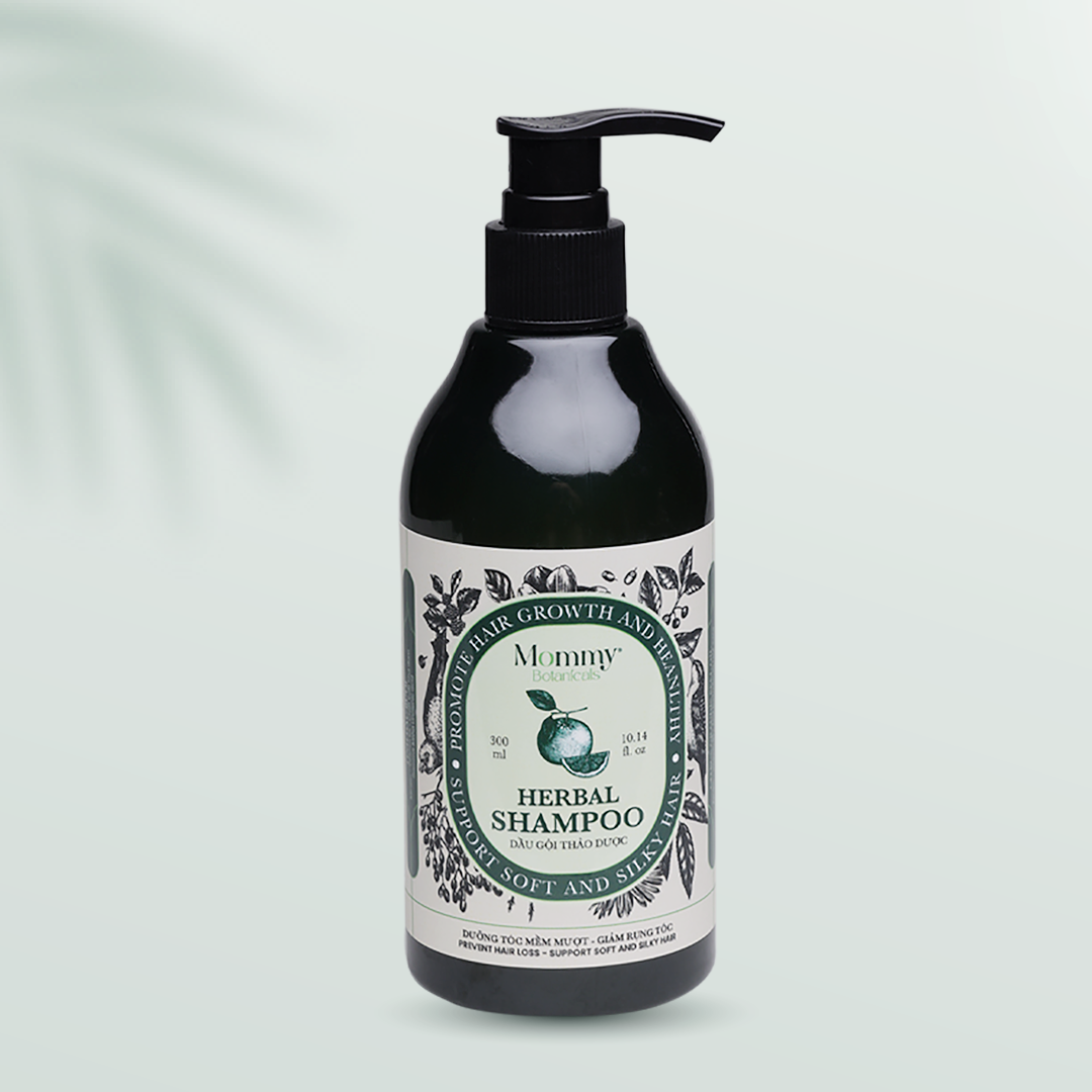Dầu gội Herbal Shampoo, làm sạch da đầu, giảm và ngăn ngừa rụng tóc, hoàn toàn từ tự nhiên, không chứa sillicon