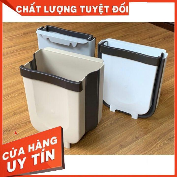 Thùng Rác Gấp Gọn Thông Minh Treo Cửa Tủ Nhà Bếp, Thùng Rác Gấp Gọn Cài Cánh Cửa Tiện Lợi, Sang Trọng Size To