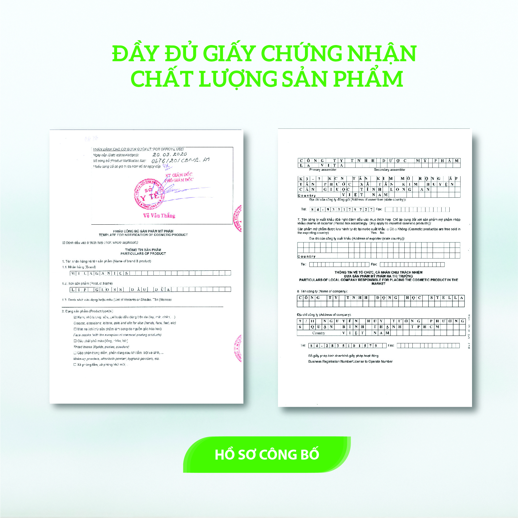 Lipgloss Dưỡng Môi Dầu Dừa Nguyên Chất Dưỡng Môi Ẩm Min, Cải Thiện Môi Khô Nứt Nẻ MILAGANICS 5ml