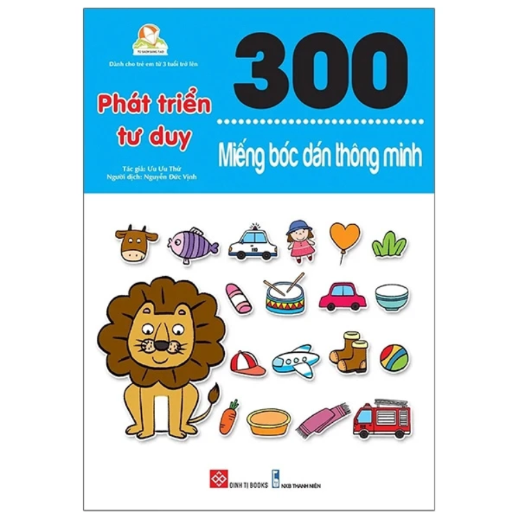 Combo  300 Miếng Bóc Dán Thông Minh (6 Cuốn)