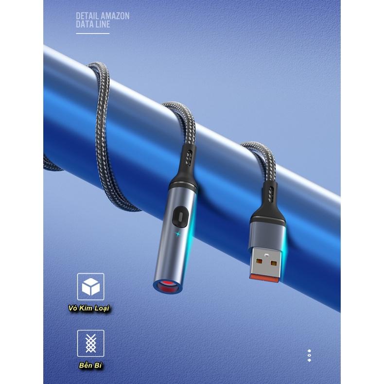 Cáp USB Sạc Tẩu Mồi Thông Minh