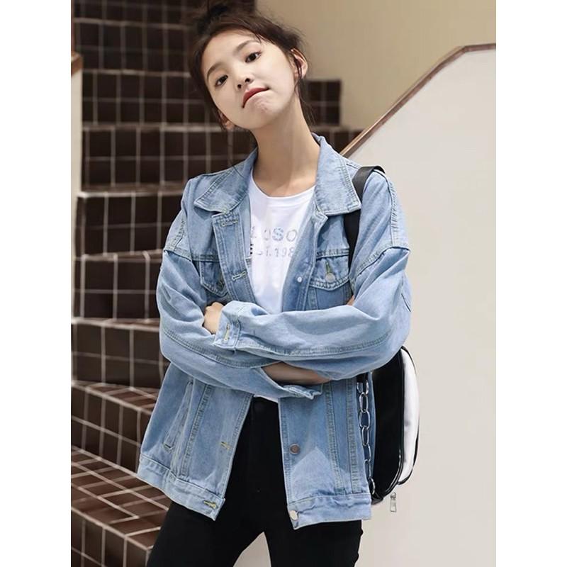 Áo khoác bò, áo khoác jeans nữ ullzang Quảng Châu