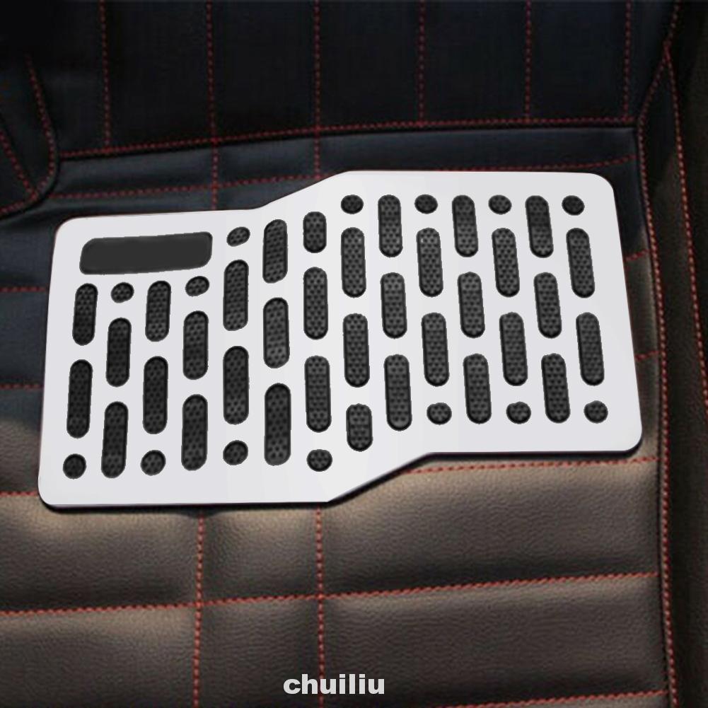 Miếng Lót Chân Chống Trượt Bằng Thép Không Gỉ Cho Xe Hơi