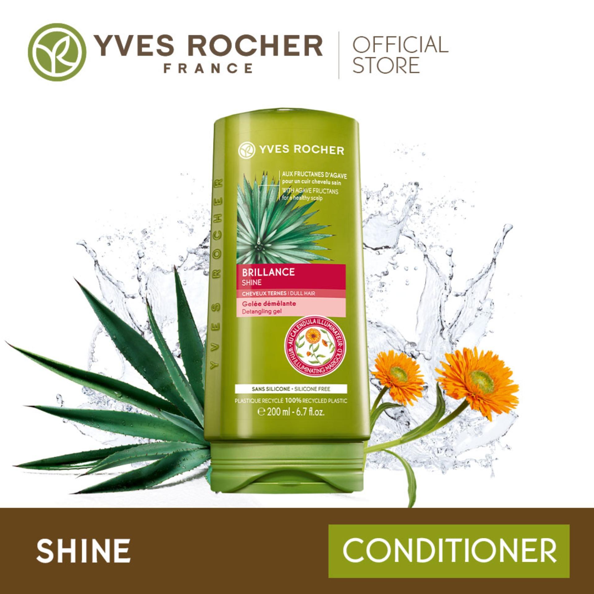 Gel Xả Chăm Sóc Tóc Xỉn Màu Yves Rocher Shine Detangling Gel 200ml