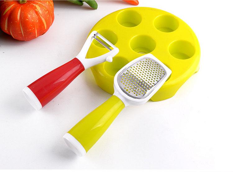 8pcs / bộ với các công cụ silicone chịu nhiệt thép không gỉ nấu ăn